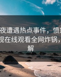 明星深夜遭遇热点事件,愤怒曝光!蘑菇影视在线观看全网炸锅,详情了解